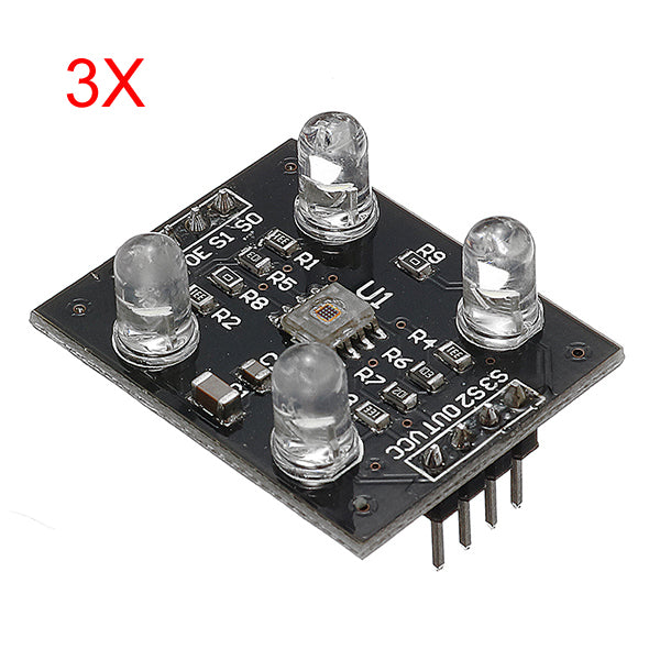 3Pcs TCS3200 Color Recognition Module Color Sensor TCS230
