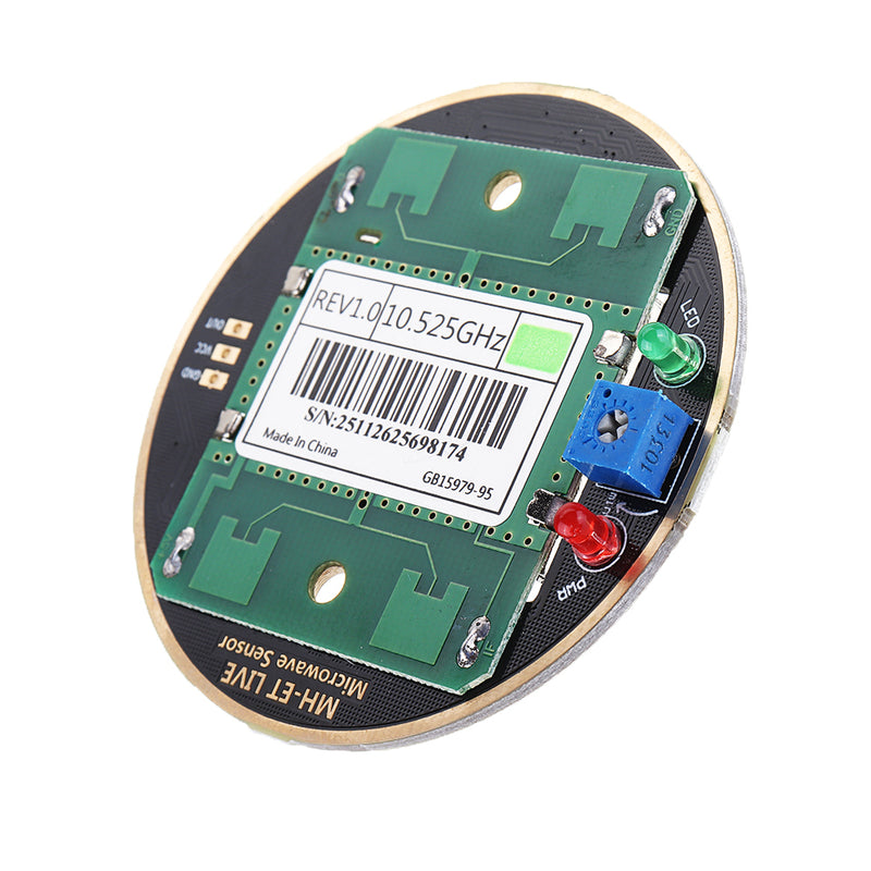 HB100 X 10.525GHz Microwave Sensor 2-16M Doppler Ra dar Human Body Induction Switch Module for Ardunio