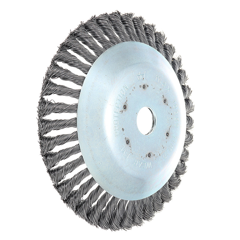 8 Inch Weed Brush Steel Wire Wheel Grout For Brushes Cutter Replacement Weed Eater Trimmer Head
