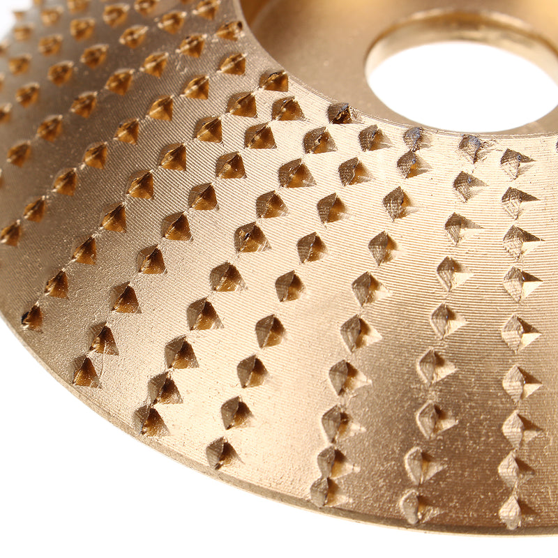 85x16mm Golden Wood Carving Disc Wood Grinding Wheel Rotary Tool Abrasive Sanding Disc