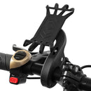 4.7-6.0 inch Handle Phone Holder Silicone Strap Mount Motorcycle Bike Universal