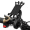4.7-6.0 inch Handle Phone Holder Silicone Strap Mount Motorcycle Bike Universal