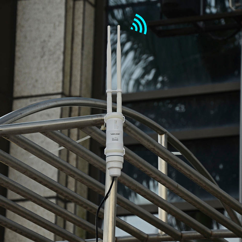 Wavlink N300 2.4G High Power Outdoor Weatherproof 30dbm Wireless Wifi POE Router/AP Repeater 1000mW