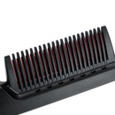 Electric LCD Hair Straightener Comb 160-210C 6 Temperature Men Beard Brush Ceramic Heated Straightening Comb
