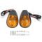 Carbon Turn Signals Flush Mount Light For Kawasaki/Ymaha/Honda/Suzuki/Sportbikes