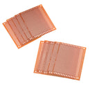 30pcs Universal PCB Board 7x9cm 2.54mm Hole Pitch DIY Prototype Paper Printed Circuit Board Panel Single Sided Board