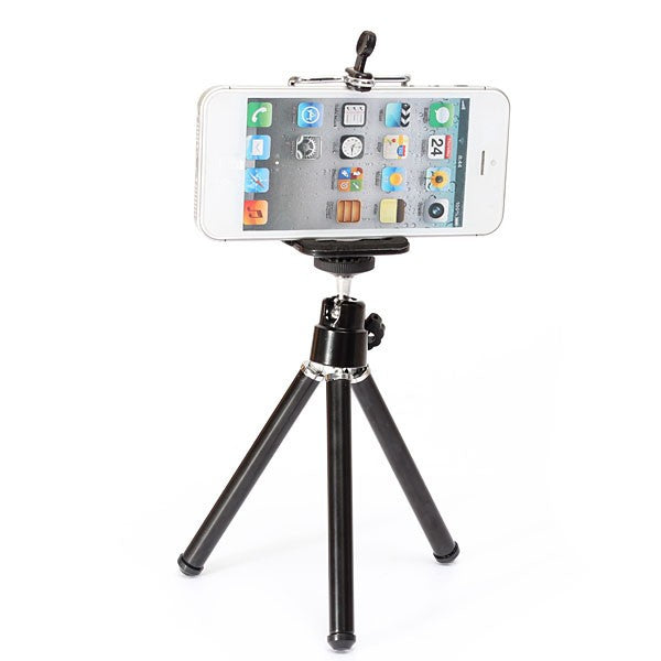 360 Rotatable Cell phone Tripod Stand Holder for Samsung Smartphone