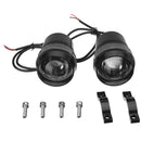 2pcs 12V 30W Motorcycle U3 LED Angel Eye Driving Fog Spot White Headlight Hi/Lo