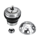 Universal Manual Gear Shifter Shift Knob with Red/Blue LED Flashing Star Light with 3 Adapters