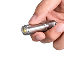 ROVYVON Aurora A2 Stainless Steel EDC Keychain Flashlight XP-G3 LED/Nichia 219C USB Rechargeable Waterproof EDC Flashlight