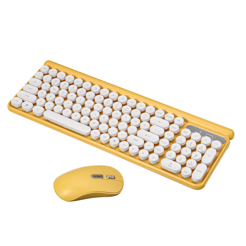 LT400 Rechargeable 2.4G Wireless Ultra-thin Keyboard and Mouse Combo