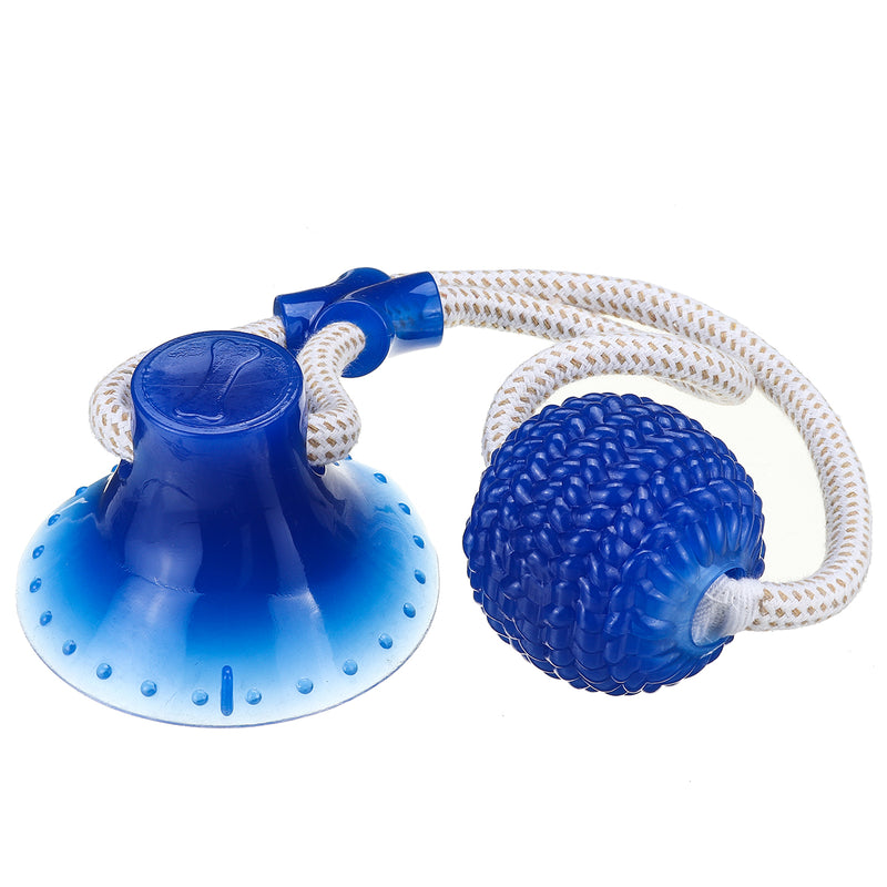Multifunction Pet Molar Bite Toy with Suction Cup Pet Supplies Rubber Ball Pet Toys