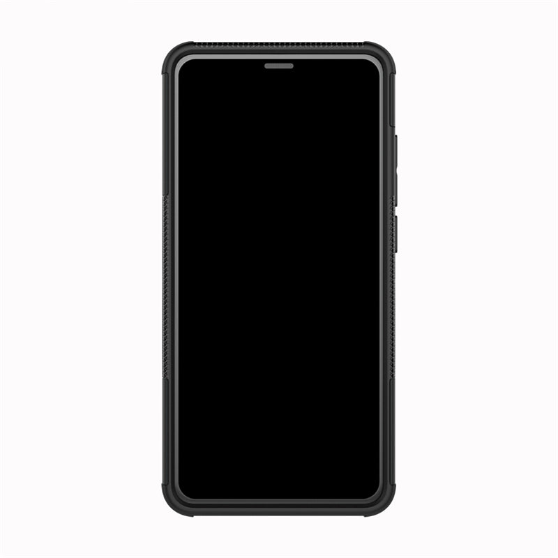 Bakeey Armor Shockproof Holder Dual Rugged Silicone+PC Protective Case For Xiaomi Redmi Note 5