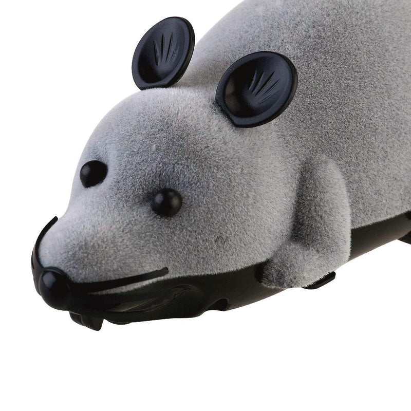 Creative Pet Toys Electronic Remote Control Mouse Pet Cat Dog Toy Lifelike Funny Flocking Rat Toy
