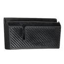 Two Deck Design Car Air Vent Storage Box Organizer Catcher Box Phone Holder Black