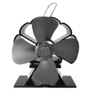 4 Blade Stove Fan 160-210CFM 1300RPM Heat Powered Stove Fan for Wood Log Burner Fireplace Slient Eco-Frienly Fan