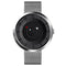 SKMEI 9174 Creative Small Triangle Display Fashion Black Steel Men Watch Quartz Watch