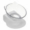 1/2 PCS Bowl Oblique Mouth Double Bowl Drinking Food Bowl Neck-protection Pet Bowl