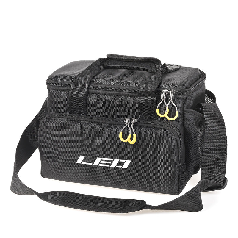 LEO Fishing Bag Waterproof Canvas Fishing Waist Pack Lure Bait Bag Fishing Tackle Bag