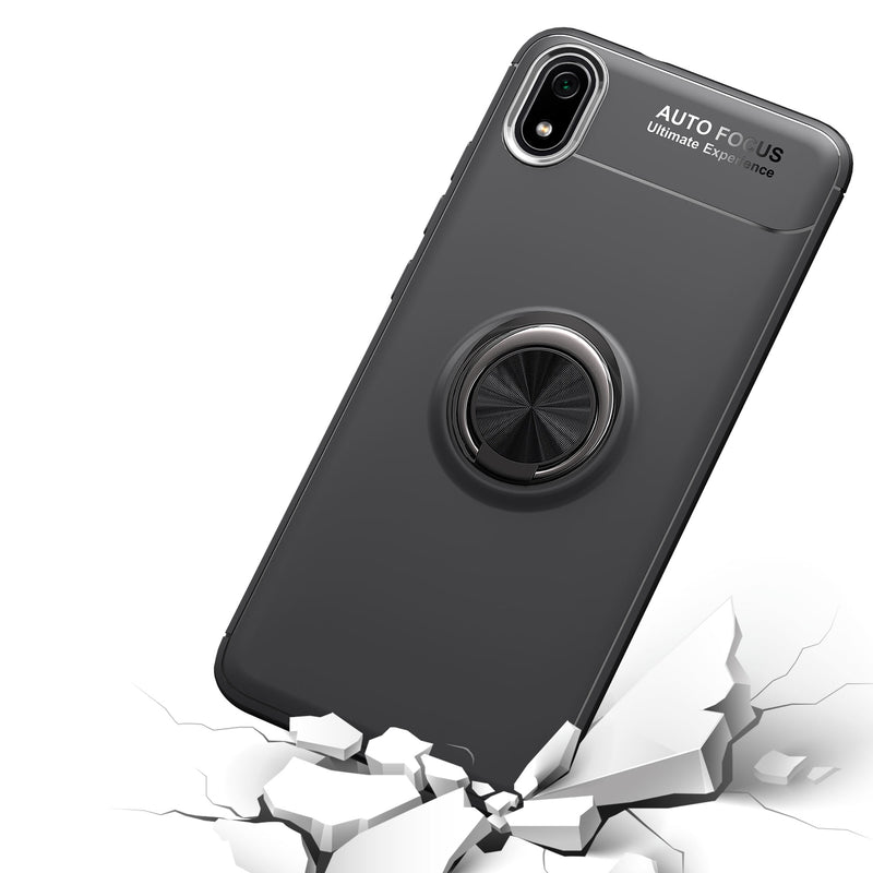 Bakeey Xiaomi Redmi 7A 360 Rotating Magnetic Ring Holder Soft TPU Shockproof Protective Case