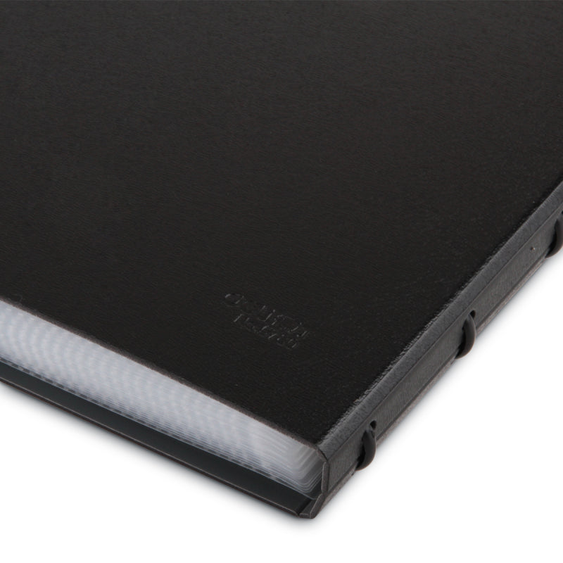 XIAOMI Ecosystem Deli 5780 Large Capacity Business Card Holder Name Card Folder Case ID Credit Card Storage Box Card Album Loose-leaf Business Card Books