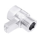 G 1/2 Shower Head Shut-Off Valve Quick Open Adapter Brass Valve Water Flow Control Regulator Bath Accessory