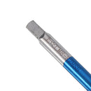 Drillpro 5Pcs M3-M8 Spiral Thread Screw Tap Drill Blue Nano Coated Machine Tap Metric Drill Bit Set