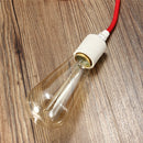 E27 Ceramic Ceiling Pendant Bulb Lamp Holder Light Socket Hanging Fixture AC110-240V