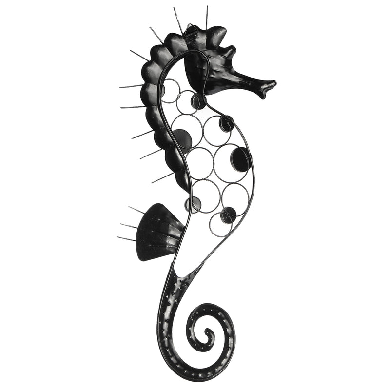 Hippocampus Iron Metal Craft Garden Hanging Wall Art Ornament Home Decorations