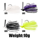 SeaKnight SK105 SK106 Spinnerbait 4pcs 10g 14g Lead Head Fishing Lure Artificial Hard Bait