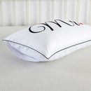 Bedding Pillowcase White Pillowcase For Couple Polyester-Cotton Pillow Case