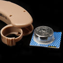 Portable Digital Tone Hearing Aids Aid Deaf-aid Behind The Ear Sound Earphone Amplifier Adjustable with 4 Earplugs