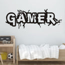 Wall Room Decor Art Vinyl Sticker Mural Decal Gamer Word Game Home Decor Kids Room Wall Stickers