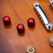 3PCS Electric Guitar Bass Replacement Parts Tone Volume Control Knobs Cap Guitar Parts