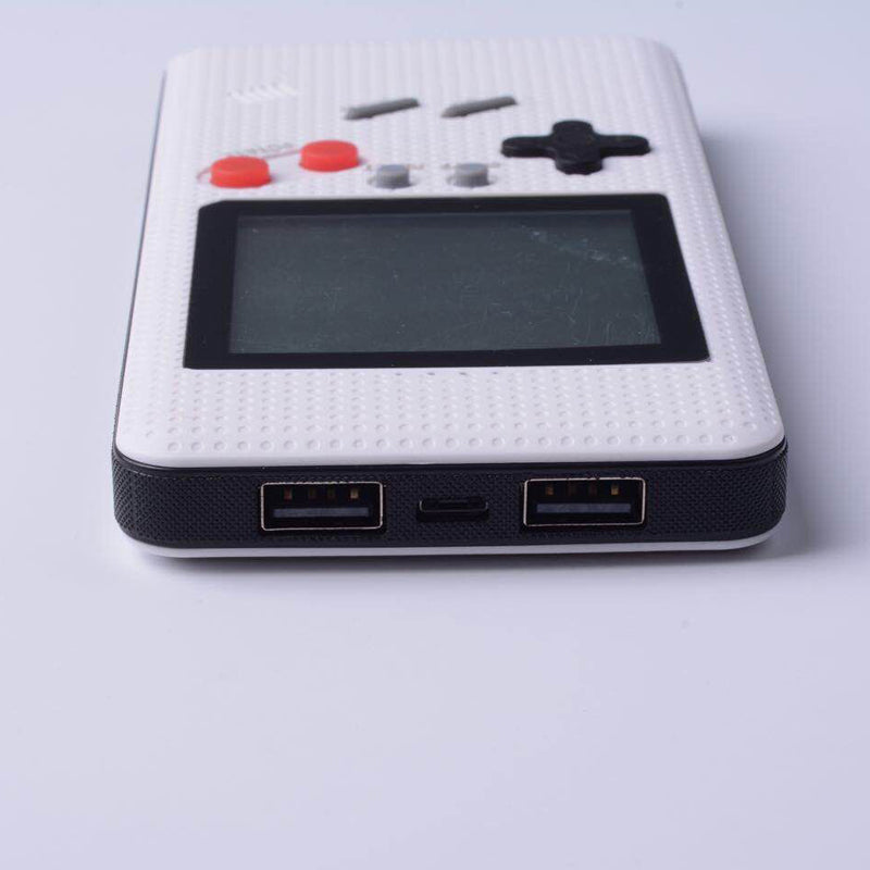 2 in1 XANES LF26 Dual USB Output Power Bank & Casual Classical Game Machine Battery Case
