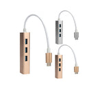 Bakeey 3100M 4 In 1 USB 3.0 Type C to Ethernet RJ45 Expansion Adapter Converter HUB For Laptop Macbook Computer