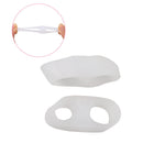 Double Ring Toe Separator Reinforced Soft Silicone Gel Straightener Bunion Protector