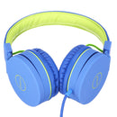 Portable Foldable Kids Childs Headphone Soft 3.5mm Wired Stereo Music Headset with Mic