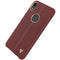 NILLKIN PU Leather Shockproof Hard PC Back Cover Protective Case for iPhone XR