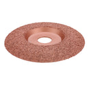 Drillpro Tungsten Carbide Shaping Dish 125mm Diameter 22mm Bore Wood Shaping Disc Wood Carving Disc Angle Grinder Disc