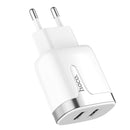 HOCO 2.1A Dual Ports Fast Charging EU USB Charger Adapter For iPhone X XS iPad Pocophone F1 Oneplus 7 HUAWEI XIAOMI MI9 S10 S10+