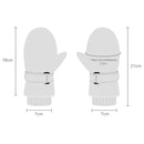 Penguin Winter Thicken Snow Waterproof Windproof Warm Children Gloves Skiing Gloves Blue Penguin