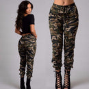 Women Camouflage Joggers Pants Sweatpants Loose Harem Drawstring Pants