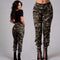 Women Camouflage Joggers Pants Sweatpants Loose Harem Drawstring Pants