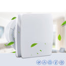 Hotel Side Wall Bathroom Bathroom 4 Inches Low Noise Ventilation Fan