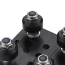 Machifit V-Slot V Gantry Plat Special Slide Plate Five Roulette for 2040 Aluminum Profile