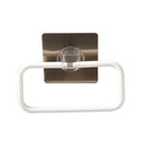 Adhesive Plastic Towel Holder Roll Paper Storage Organizer Rack Hanger