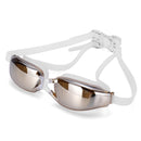 Anti-fog Swimming Goggles Adjustable Swim Diving Glasses Electroplating Lens
