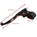 Thumb Throttle Twin Front Handbrake Lever For Mini Moto Quad Pit Dirt Bike ATV Left Or Right Side