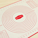 Honana Platinum Silicone Dough Fondant Mat Glass Fiber Reinforced  60 x 40cm Baking Mat